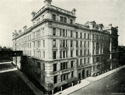 Oficina General de Correos - Nuevo Edificio Norte, c1897 de E. and S. Woodbury