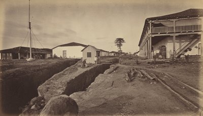 Acajutla, 1877 de Eadweard Muybridge