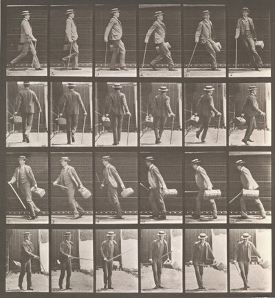 Locomoción animal. Una investigación electro-fotográfica de movimientos animales de Eadweard Muybridge
