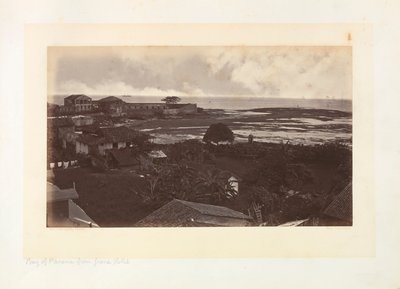 Bahía de Panamá desde el Gran Hotel de Eadweard Muybridge