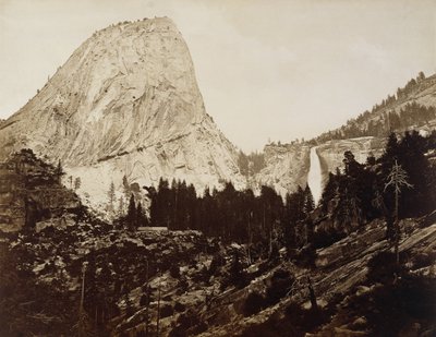 Cima de la Libertad, Valle de Yosemite, 1872 de Eadweard Muybridge