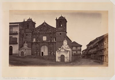 Iglesia de la Merced, Panamá de Eadweard Muybridge