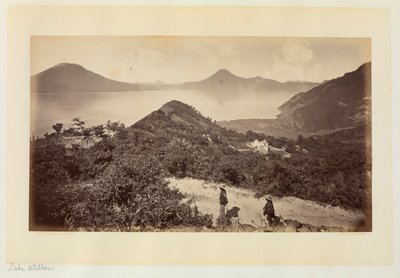 Lago de Amatitlán, Guatemala de Eadweard Muybridge