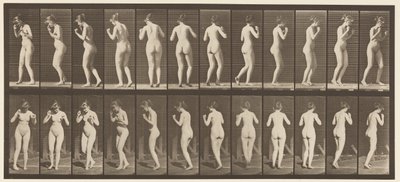 Placa 195. Bailando vals de Eadweard Muybridge