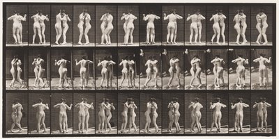 Placa 196. Bailando Vals, Dos Modelos de Eadweard Muybridge