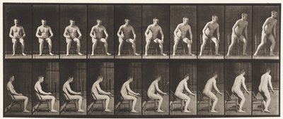 Placa 249. Levantándose de la silla de Eadweard Muybridge