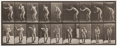 Placa 281. Béisbol; atrapando y lanzando de Eadweard Muybridge