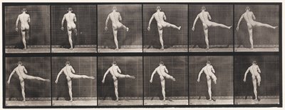Placa 369. Primera Acción de Ballet de Eadweard Muybridge