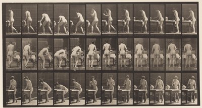 Placa 435. Planchando la ropa de Eadweard Muybridge