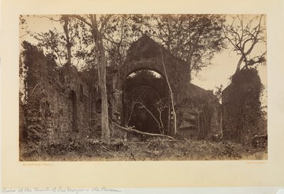 Ruinas de la Iglesia de Las Monjas, Panamá Viejo de Eadweard Muybridge