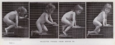 La figura humana en movimiento: Fases seleccionadas de la serie 86 de Eadweard Muybridge