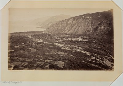 Valle de Panagachel, Guatemala de Eadweard Muybridge