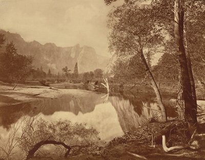 Valle del Yosemite desde el campamento Mosquito, nº 22,1872 (foto) de Eadweard Muybridge