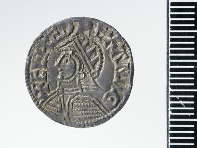 Penny de Æthelred II, ceca de Londres, 978 (plata) de Ealdgar Ealdgar