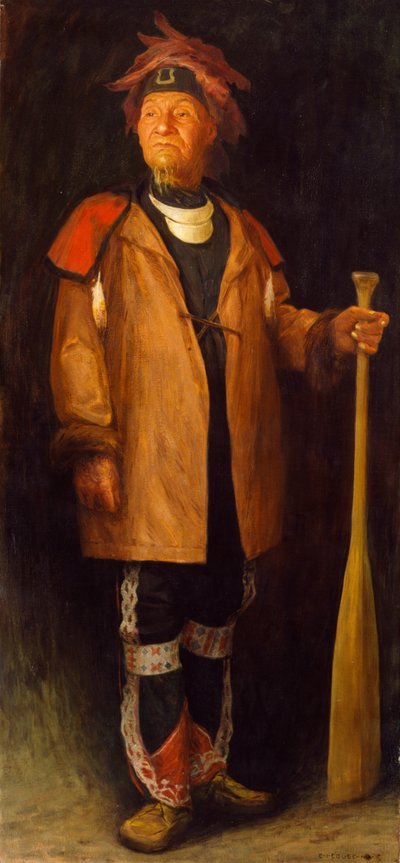 Jefe Shoppenegons, 1910 de Eanger Irving Couse