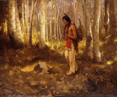 Cazador Solitario de Eanger Irving Couse
