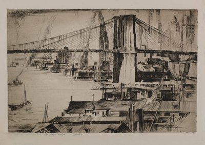 Puente de Brooklyn de Earl Horter