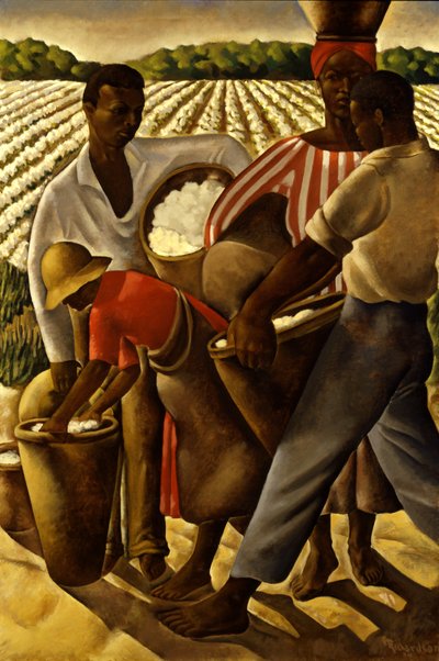 Empleo de Esclavos en la Agricultura, 1934 de Earle Richardson