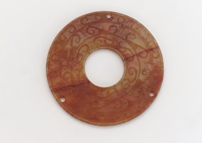 Disco ornamental, siglo IV-III a.C. de Eastern Zhou Dynasty Chinese School