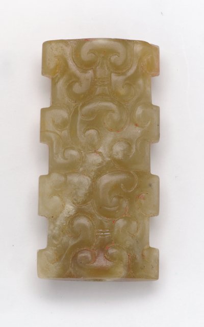 Colgante rectangular de Eastern Zhou Dynasty Chinese School