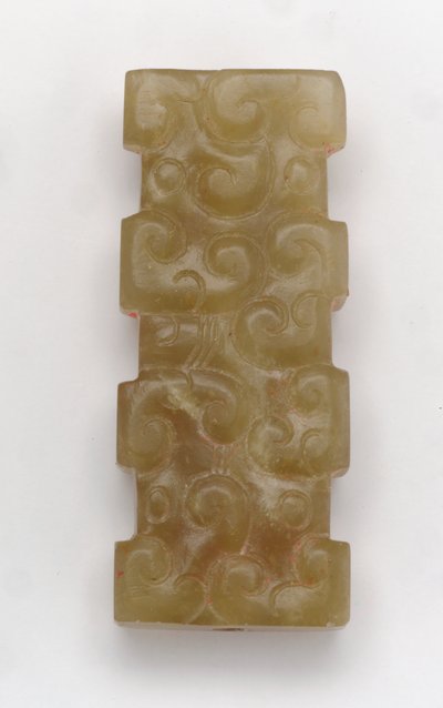 Colgante rectangular de Eastern Zhou Dynasty Chinese School