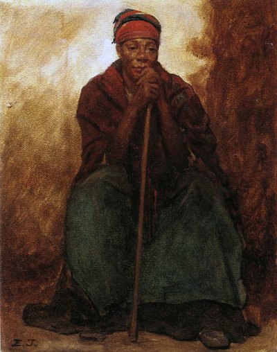 Dinah, la sirvienta negra de Eastman Johnson