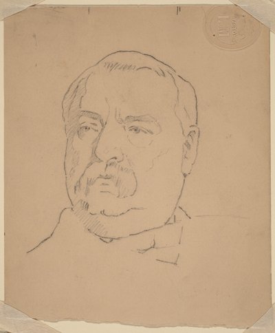 Grover Cleveland [anverso] de Eastman Johnson