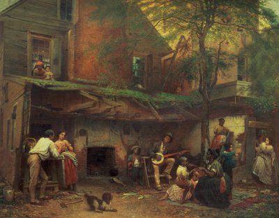 Vida en el Viejo Kentucky en el Sur, 1859 de Eastman Johnson