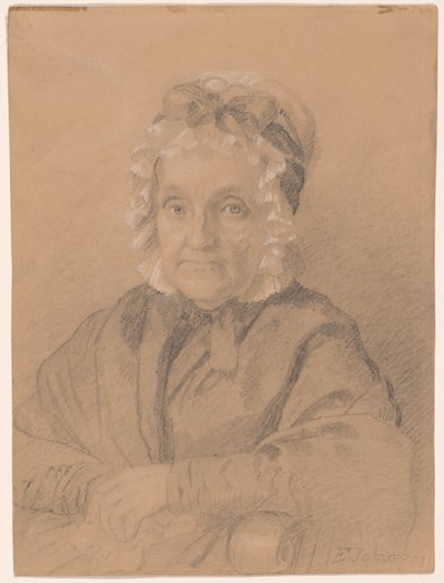 Retrato de la Sra. Jeremiah Chandler de Eastman Johnson