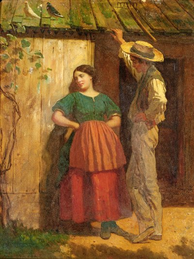 Cortejo rústico de Eastman Johnson