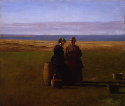 La Conversación, 1879 de Eastman Johnson