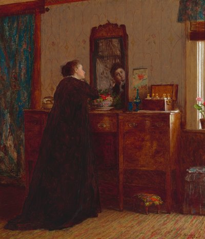 El tocador de Eastman Johnson
