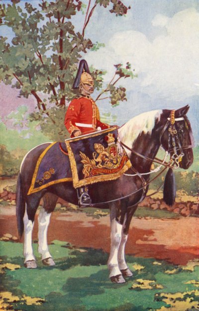 Caballo de tambor de los 7º Dragones de Edgar Alfred Holloway