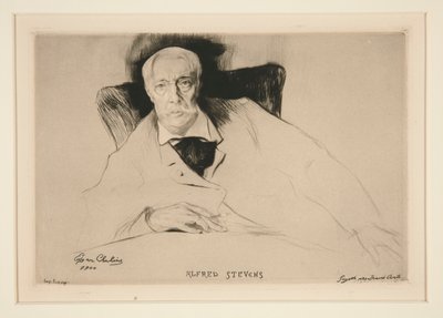 alfred stevens de Edgar Chahine