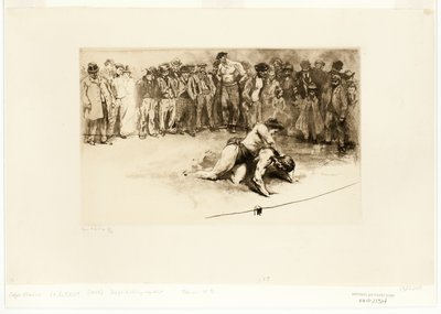 Luchadora de Edgar Chahine