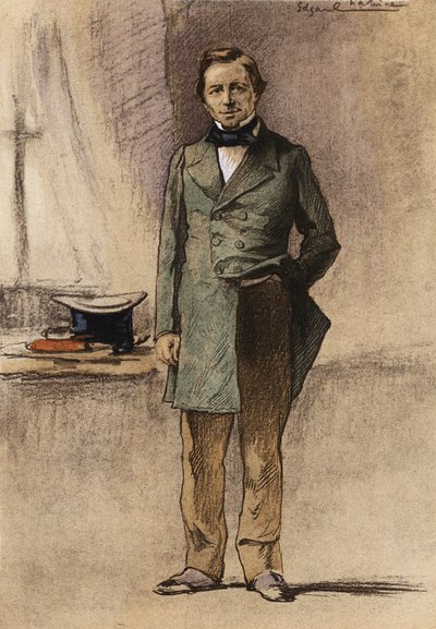 Ilustración para Madame Bovary de Gustave Flaubert (litografía en color) de Edgar Chahine