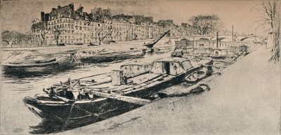 Quai des Celestins de Edgar Chahine