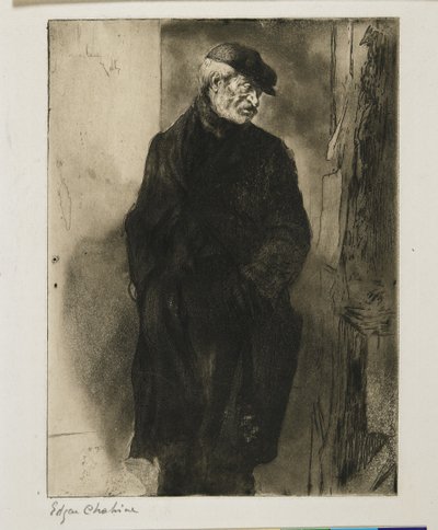 Un mendigo de Edgar Chahine
