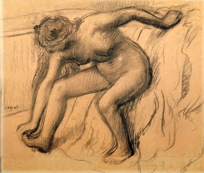 Después del Baño de Edgar Degas