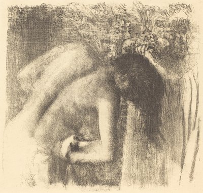 Después del baño La sortie du bain Gran planche de Edgar Degas