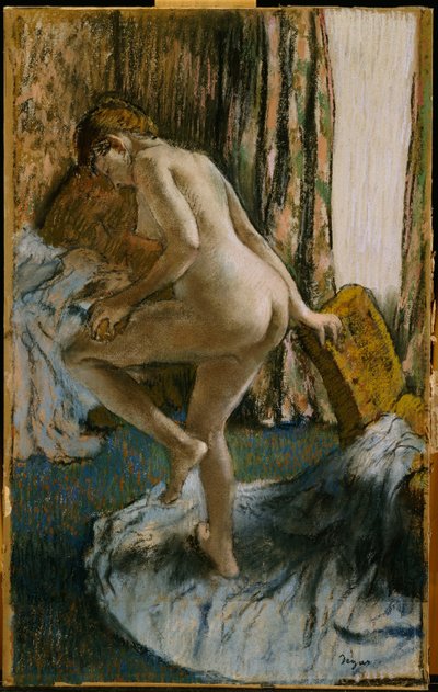 Después del Baño de Edgar Degas