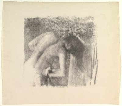 Después del Baño versión grande, 1891-92 de Edgar Degas