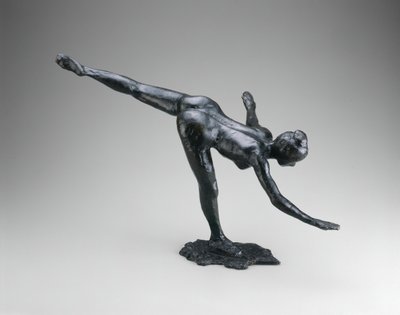 Arabesco, modelado 1885-90 fundido 1919-21 de Edgar Degas