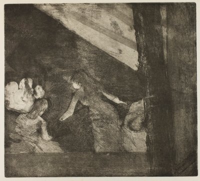 En el Café des Ambassadeurs de Edgar Degas