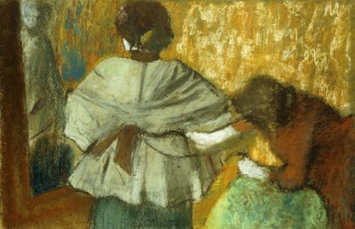 En la modista, la prueba; Chez la Couturiere, L