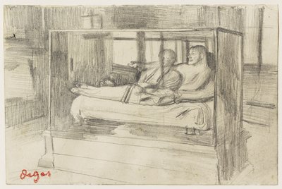 En el Louvre: El sarcófago etrusco de Edgar Degas