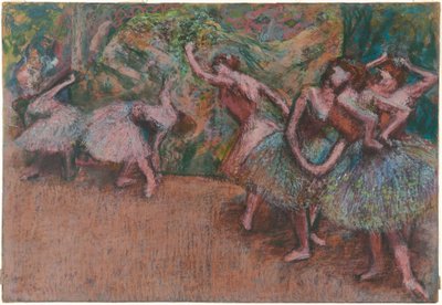 Escena de ballet, c.1907 de Edgar Degas