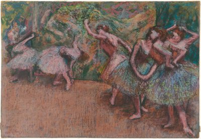 Escena de ballet, c. 1907 de Edgar Degas