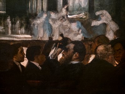 Ballet de Roberto el Diablo (detalle) de Edgar Degas