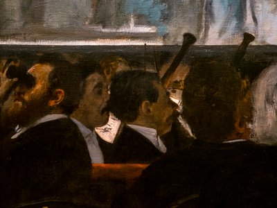 Ballet de Robert el Diablo (detalle). 1876. de Edgar Degas